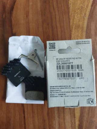 Pastillas Freno Disco Shimano BP-J05A-RF
