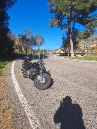 Yamaha DragStar 650 Custom Negra