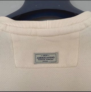 Felpa Americanino uomo beige