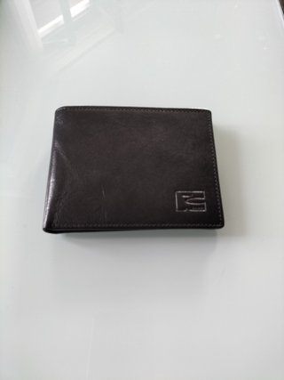Cartera Piel Roberto C. Negra