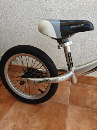 Bicicleta equilibrio WeeRide Deluxe 14" (Argos)