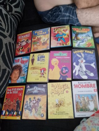 Lote Películas DVD Infantiles Variadas