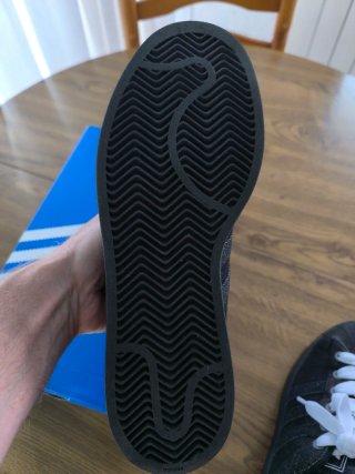 Zapatillas Adidas Negras Superstar II