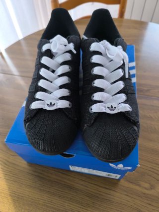 Zapatillas Adidas Negras Superstar II