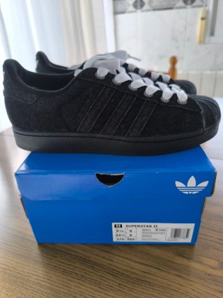Zapatillas Adidas Negras Superstar II