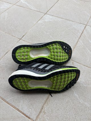 Zapatillas Adidas SolarGlide 3 Negras/Verdes