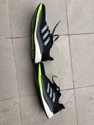 Zapatillas Adidas SolarGlide 3 Negras/Verdes