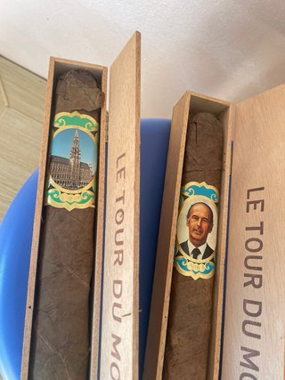 “ LE TOUR DU MONDE ” Eddy Merckx, Giscard d'Estain