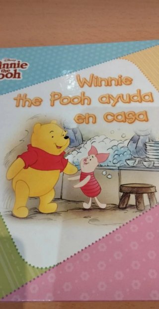 Colección cuentos Winnie the Pooh, tapa dura.