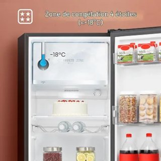 Frigorífico Hisense 165L Negro– 1 año de garantía
