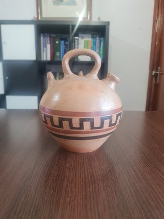 Botijo de cerámica esmaltado Verdú