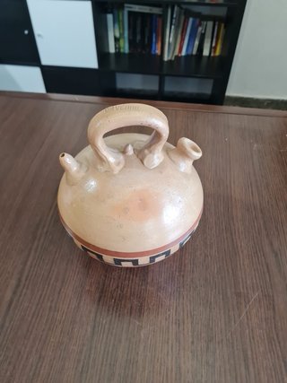Botijo de cerámica esmaltado Verdú