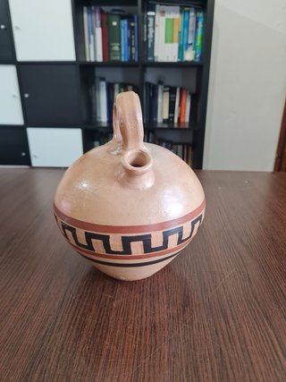 Botijo de cerámica esmaltado Verdú