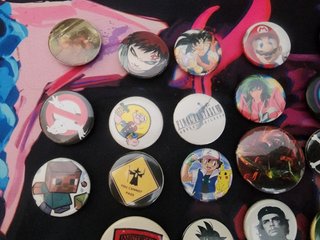 Lote chapas frikis anime y videojuegos
