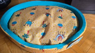 Cama efecto frío perro pequeño. Talla S