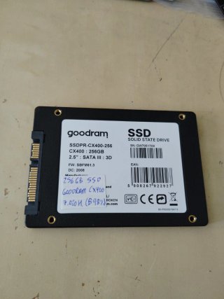 DISCO SSD GOODRAM CX400 256GB