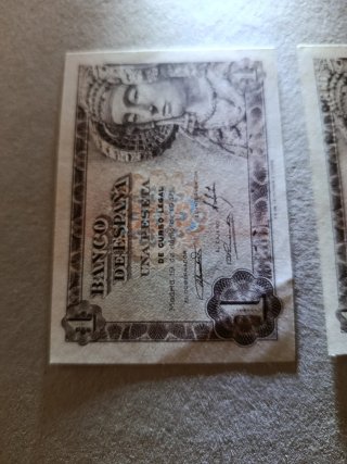 3 Billetes 1 Peseta Banco de España 1948