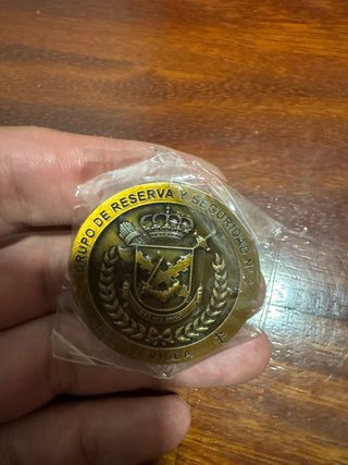 Moneda Guardia Civil Grupo Reserva Sevilla