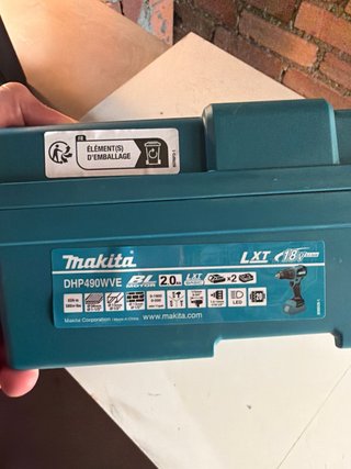 Taladro a batería Makita 18V LXT