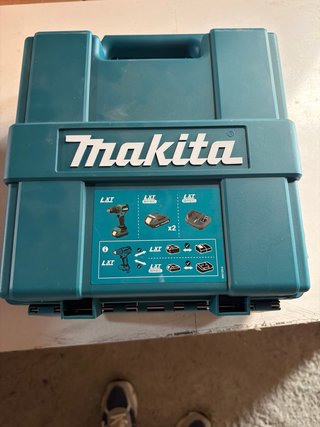 Taladro a batería Makita 18V LXT