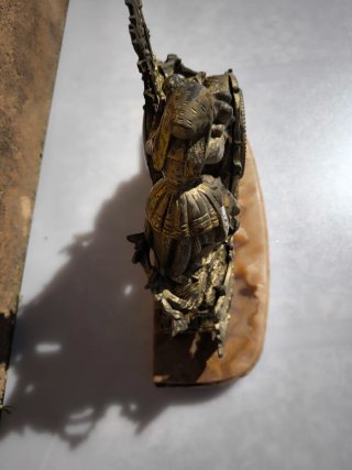 Reloj de sobremesa antiguo bronce