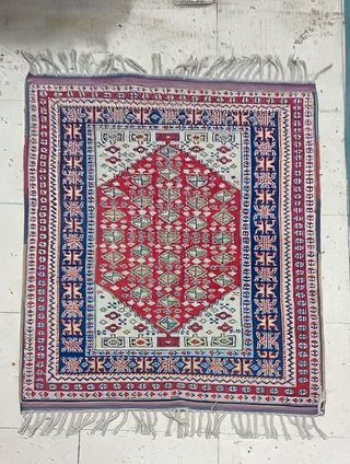 Alfombra Persa Mazlaghan Lana