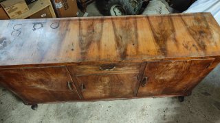 Credenza consolle mobile in legno