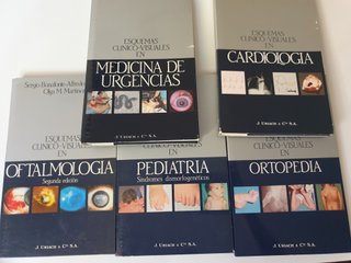 Lote 8 libros Medicina