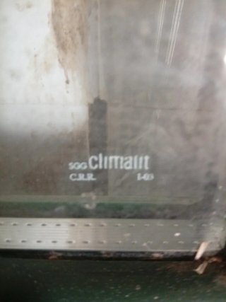 Ventana Climalit Verde Nueva.132 de alta,x1,26 anc