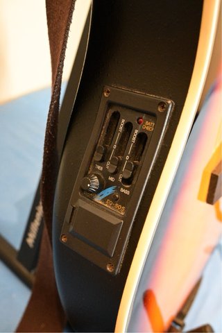 Harley Benton HBO-600SB Guitarra Electroacústica