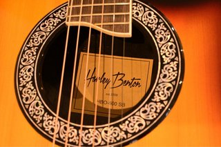 Harley Benton HBO-600SB Guitarra Electroacústica