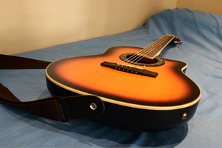 Harley Benton HBO-600SB Guitarra Electroacústica