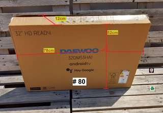 Caja TV 32" daewoo