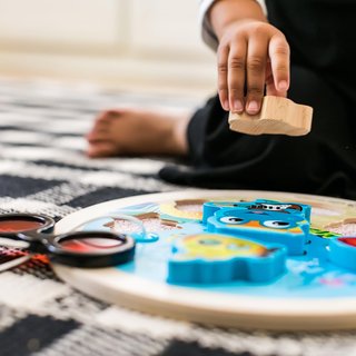 Baby Einstein. Submarine Adventure Wooden Puzzle