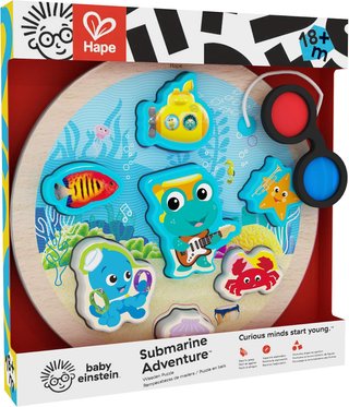 Baby Einstein. Submarine Adventure Wooden Puzzle