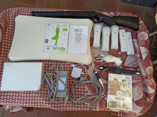 NINTENDO WII+ACCESORIOS.
