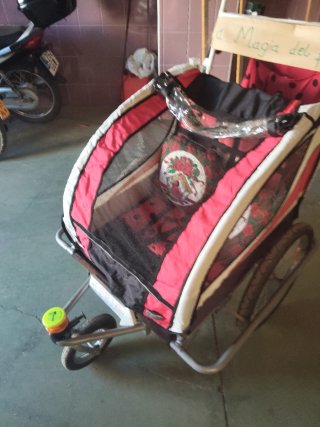 Carro para niños con capota