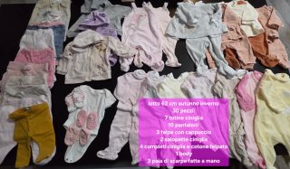 Lotto Abbigliamento Neonato 62 cm Autunno/Inverno
