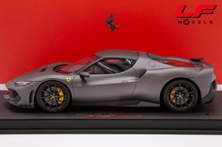 BBR Ferrari 296 Speciale Grigio Silverstone 1:18