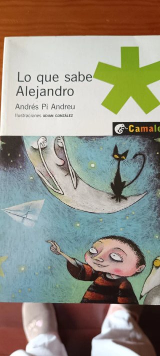 "Lo que sabe Alejandro" libro juvenil