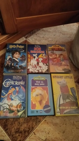 Películas Disney VHS (Español)