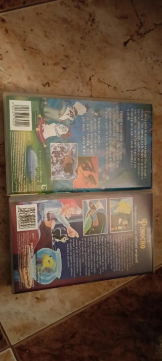 Películas Disney VHS (Español)