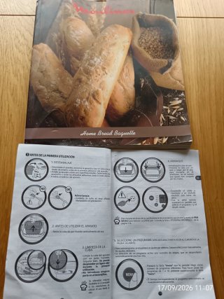 Panificadora Moulinex Home Bread Baguette