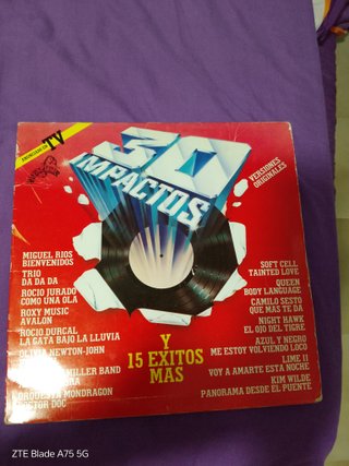 Vinilo 50 Impactos y 15 Exitos Mas