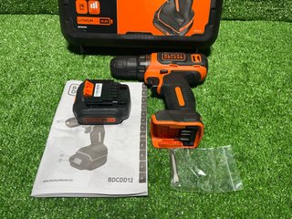 Taladro/Atornillador inalámbrico BLACK+DECKER