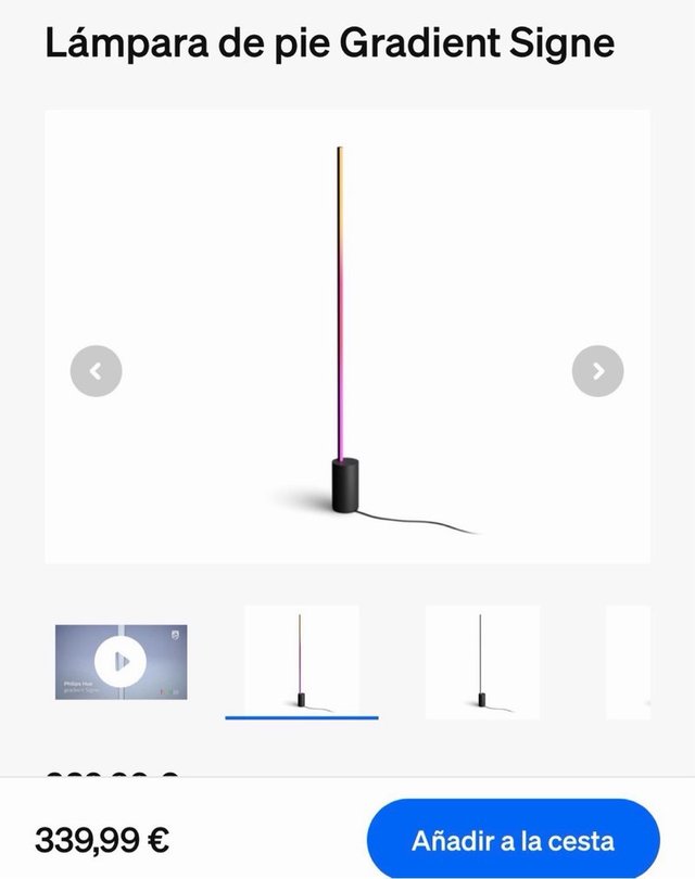 Segno Philips Hue Gradient