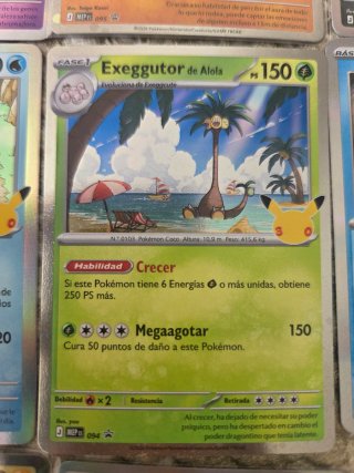 Lote Cartas Pokémon 30 Aniversario