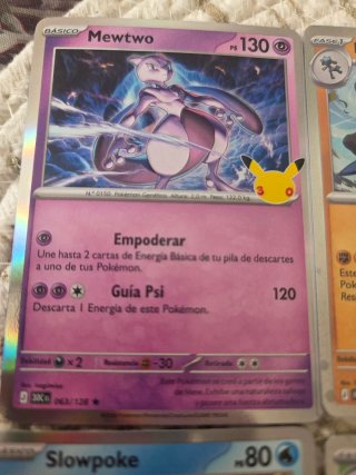 Lote Cartas Pokémon 30 Aniversario