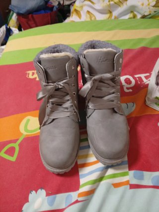 Botas grises T40, zapatos, botines