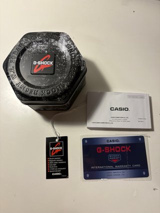 Reloj Casio G-Shock Camuflaje Negro